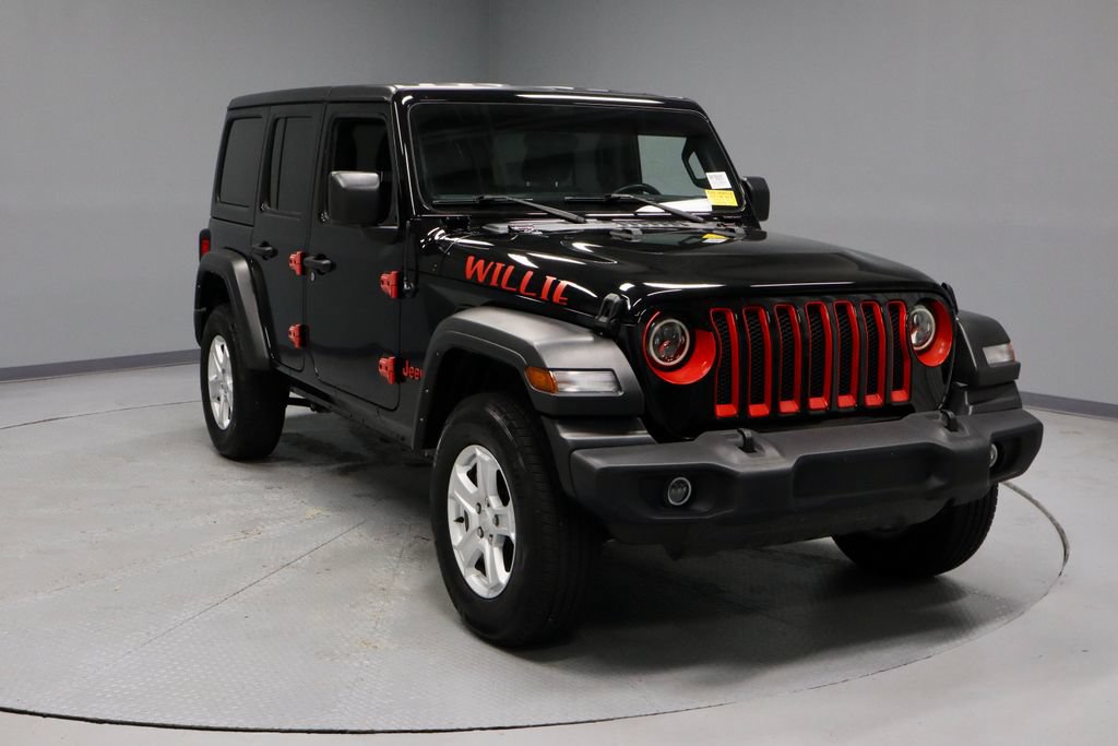 Used 2022 Jeep Wrangler Unlimited Sport AWD/4WD image 1