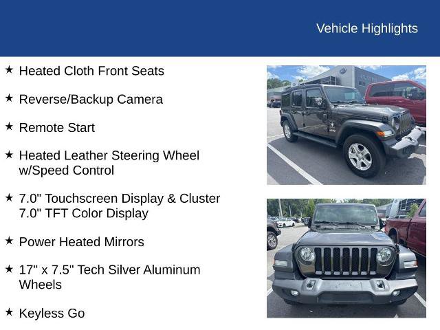 Used 2018 Jeep Wrangler Unlimited Sport S AWD/4WD image 7