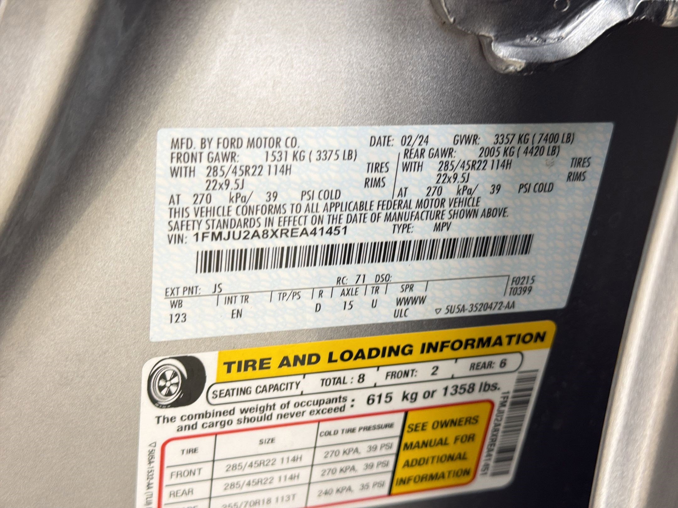 Certified 2024 Ford Expedition Limited image 20