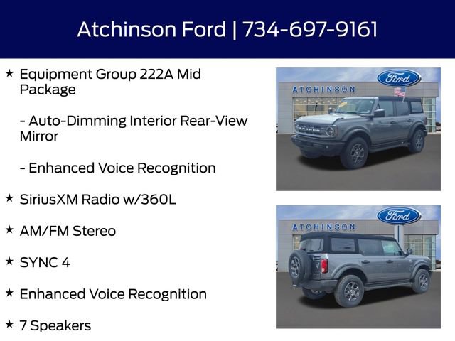 Certified 2023 Ford Bronco Big Bend AWD/4WD image 17