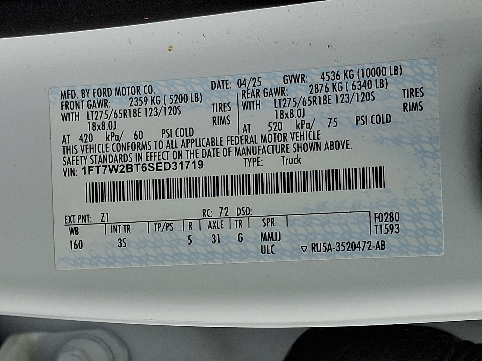 Certified 2025 Ford F250 XLT AWD/4WD image 26
