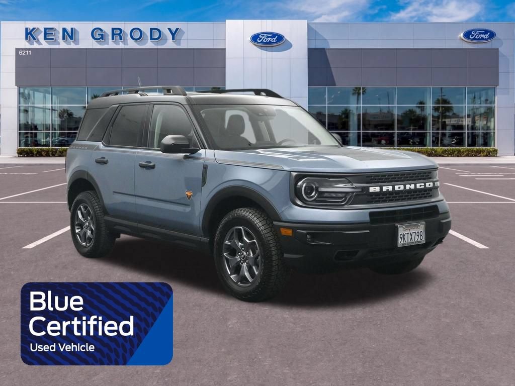 Certified 2024 Ford Bronco Sport Badlands w/ Topo Graphic Package AWD/4WD 360° Tour