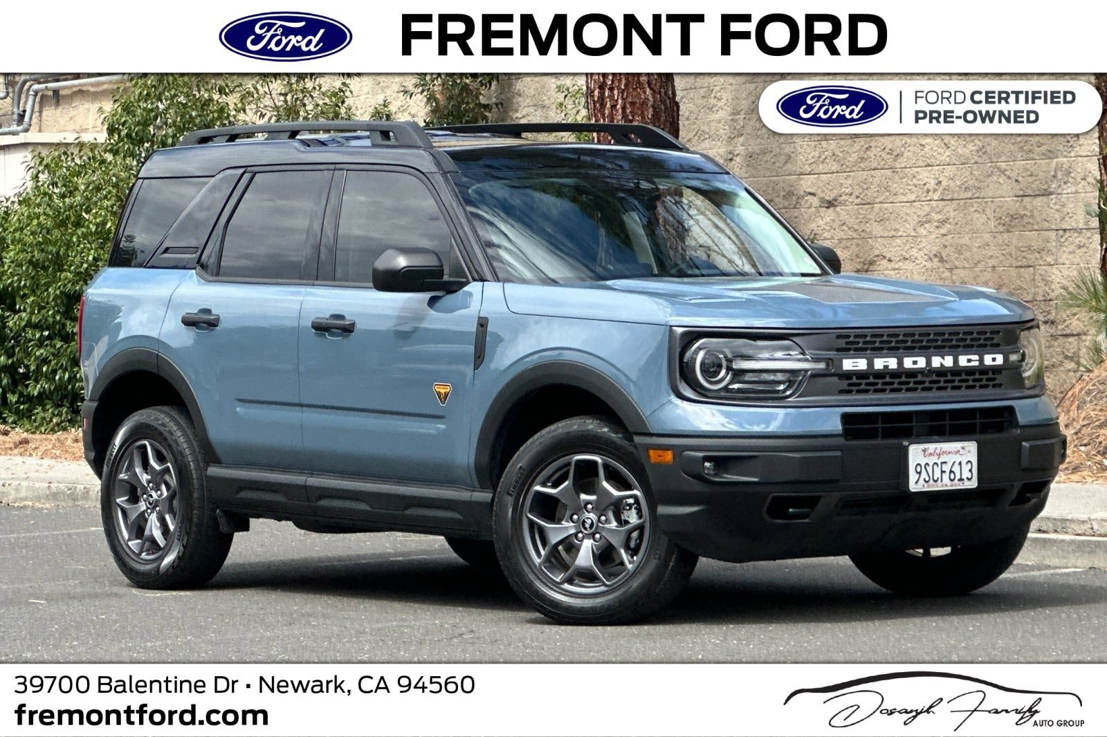 Certified 2024 Ford Bronco Sport Badlands AWD/4WD image 1