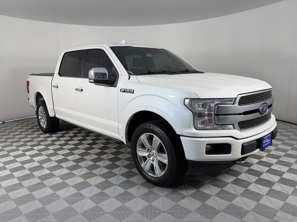 Certified 2018 Ford F150 Platinum w/ Technology Package AWD/4WD image 1