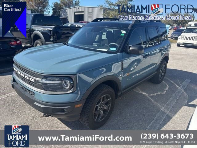 Certified 2021 Ford Bronco Sport Badlands image 1