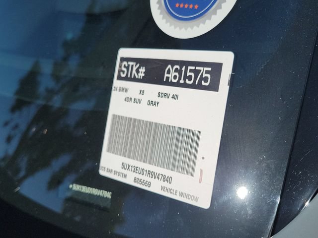 Used 2024 BMW X5 sDrive40i w/ M Sport Package RWD image 31