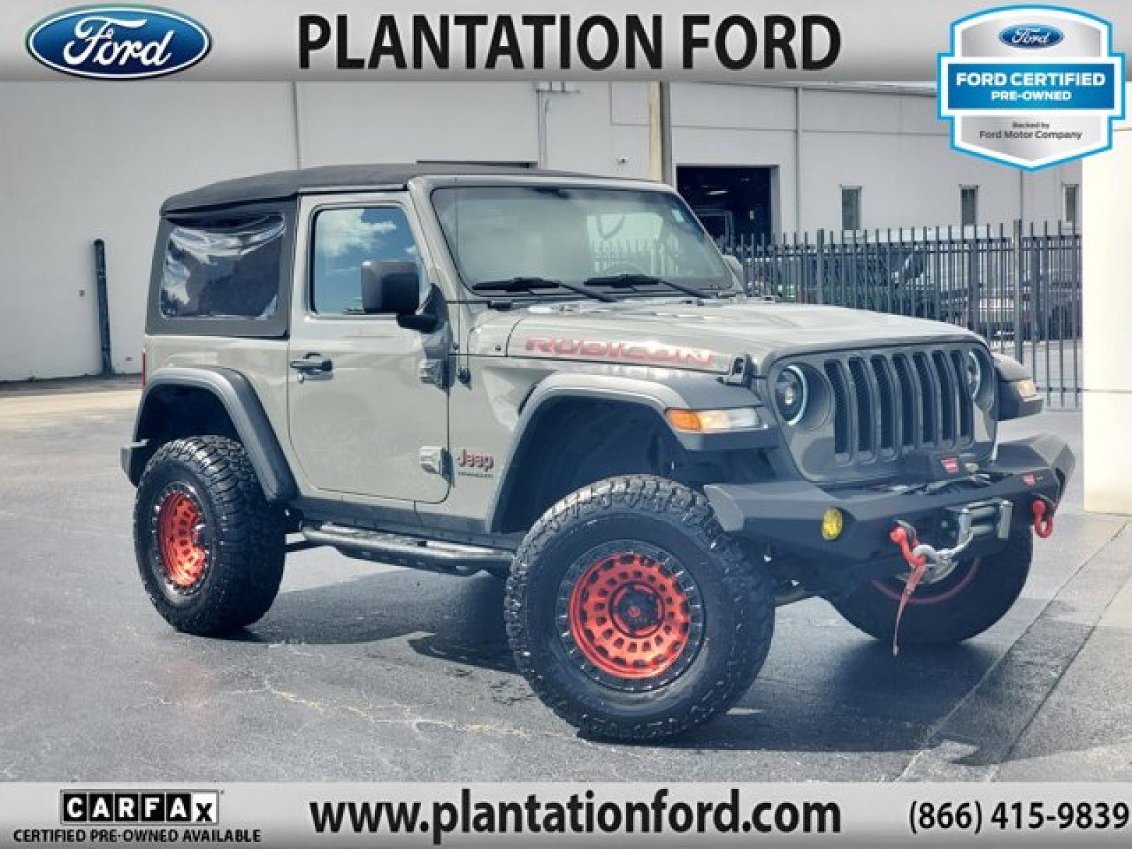 Used 2020 Jeep Wrangler Rubicon AWD/4WD image 1
