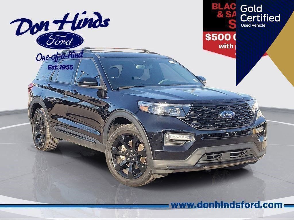 Certified 2023 Ford Explorer ST-Line w/ Class IV Trailer Tow Package