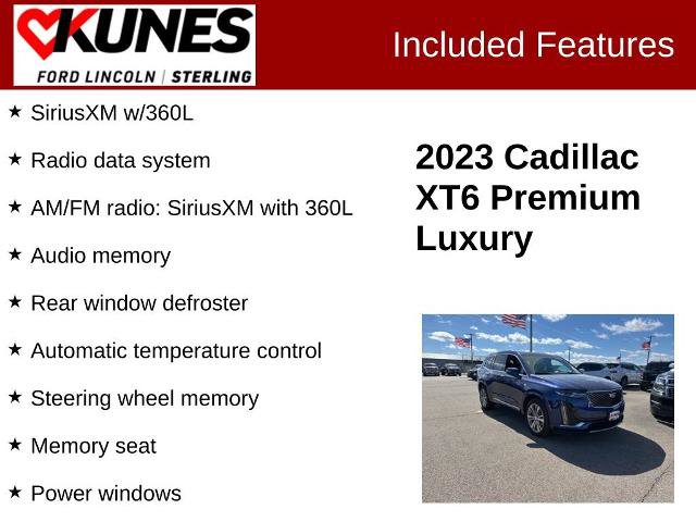 Used 2023 Cadillac XT6 Premium Luxury w/ Technology Package image 3