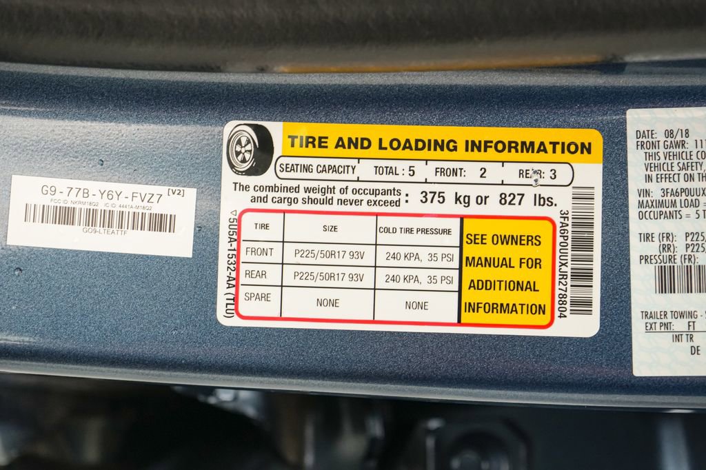 Certified 2018 Ford Fusion S FWD image 22