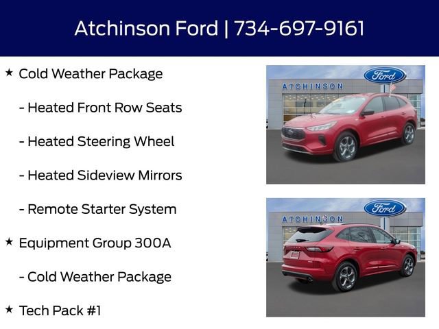 Certified 2024 Ford Escape ST-Line w/ Tech Pack #1 image 13