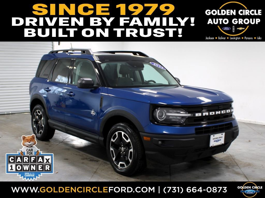 Certified 2023 Ford Bronco Sport Outer Banks w/ Tech Package