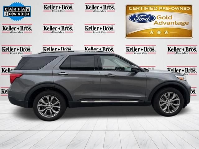 Certified 2023 Ford Explorer Limited w/ Limited Technology Package AWD/4WD image 9