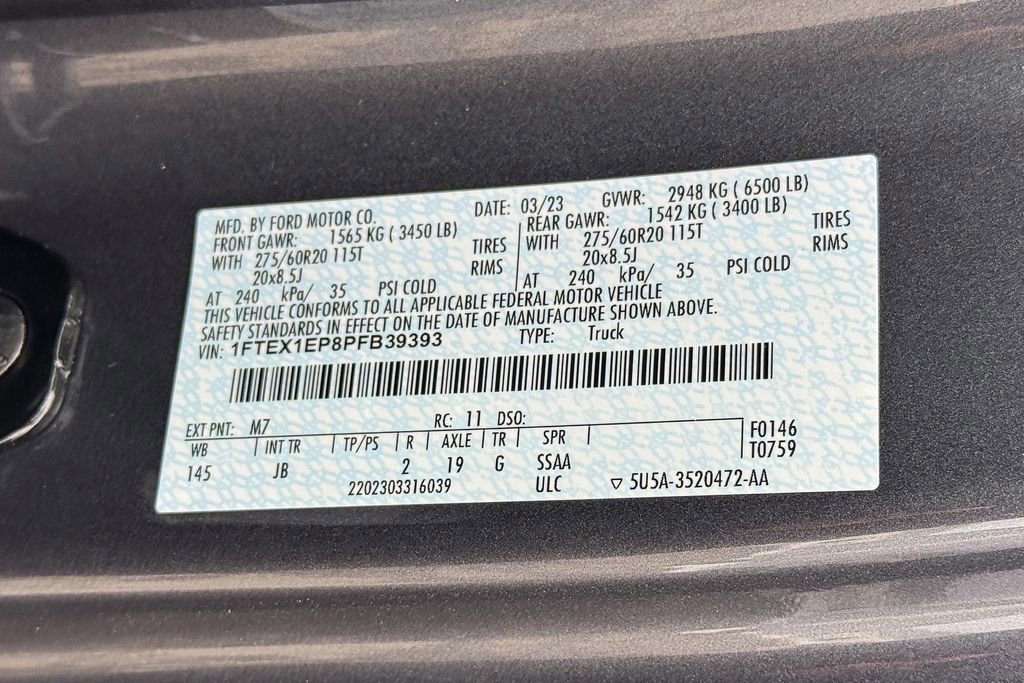 Certified 2023 Ford F150 XL w/ STX Appearance Package image 18