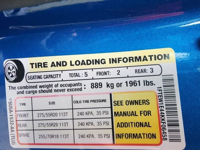 Certified 2019 Ford F150 XL w/ Equipment Group 101A Mid AWD/4WD image 35