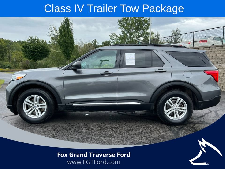 Certified 2023 Ford Explorer XLT w/ Class IV Trailer Tow Package AWD/4WD image 36