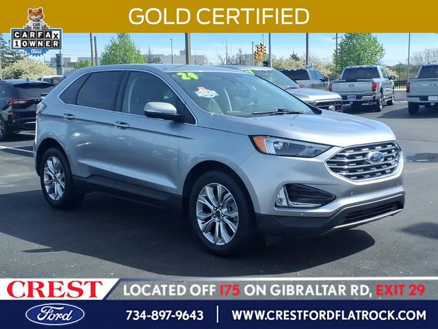 Certified 2024 Ford Edge Titanium AWD/4WD image 1