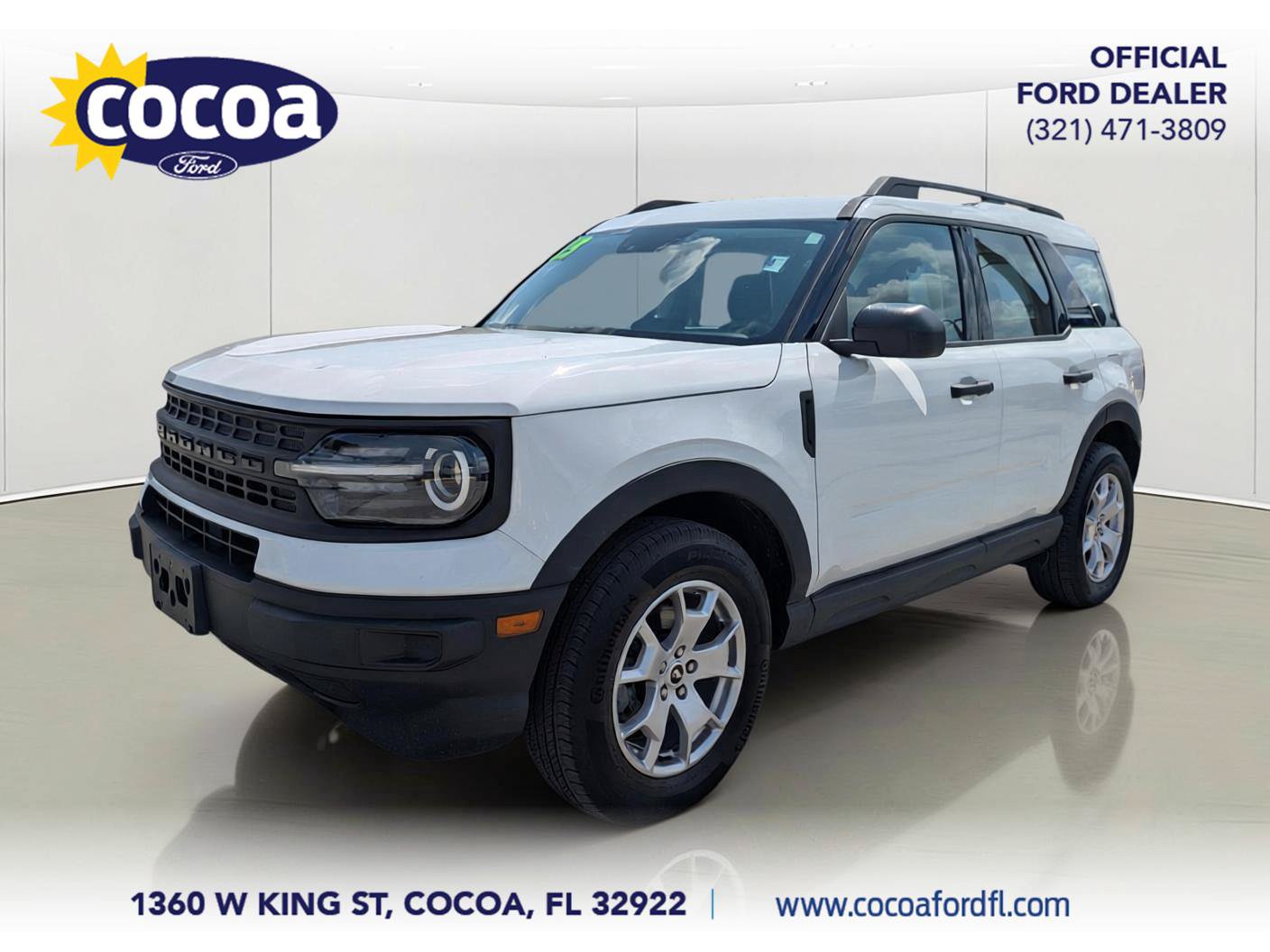 Certified 2023 Ford Bronco Sport