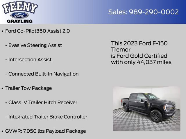 Certified 2023 Ford F150 Tremor w/ Equipment Group 402A High AWD/4WD image 20