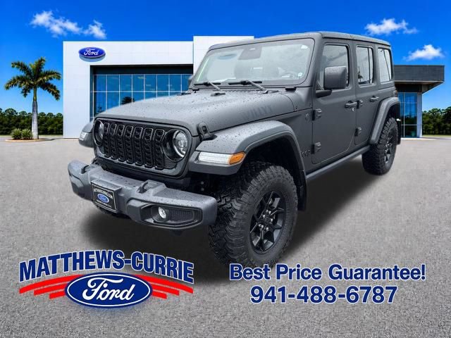 Used 2025 Jeep Wrangler Unlimited Sport AWD/4WD image 7