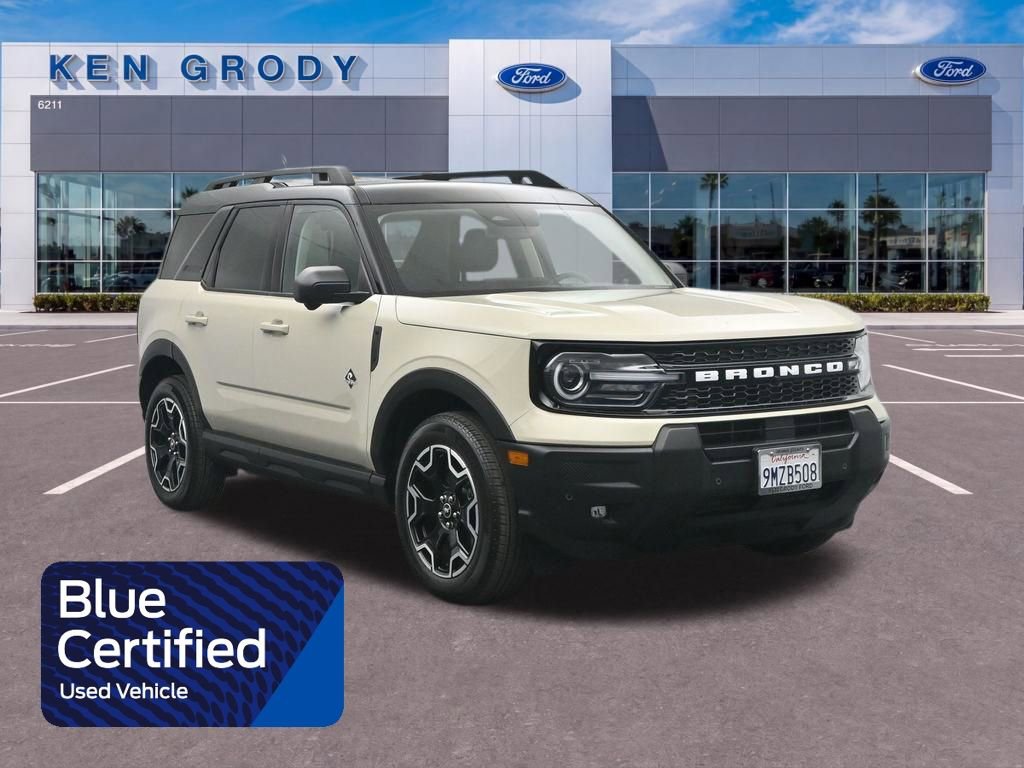 Certified 2025 Ford Bronco Sport Outer Banks w/ Outer Banks Tech Package+ AWD/4WD 360° Tour