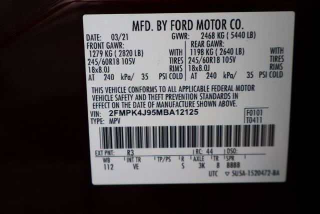 Certified 2021 Ford Edge SEL AWD/4WD image 30