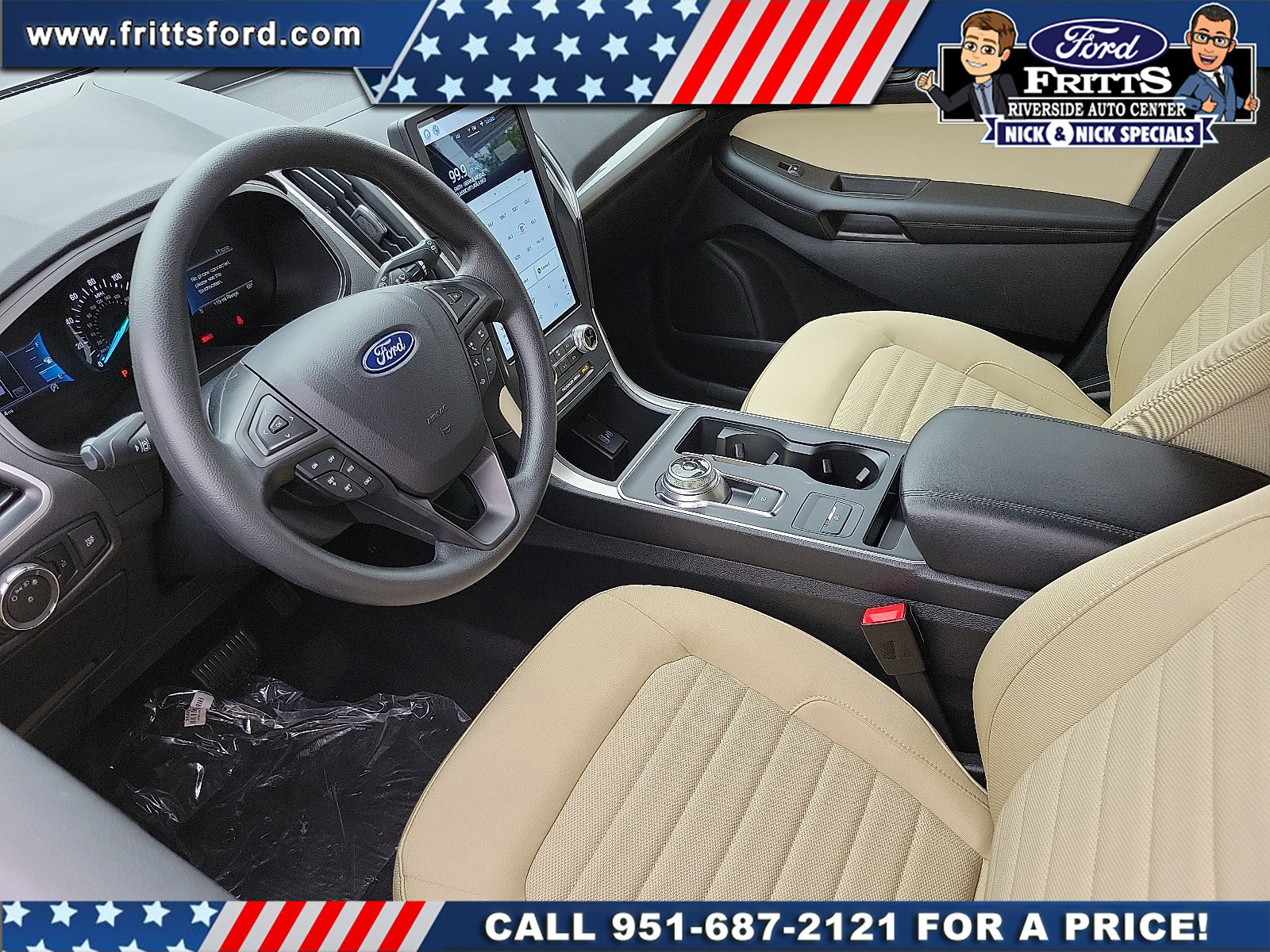 Certified 2024 Ford Edge SE w/ Black Appearance Package image 5