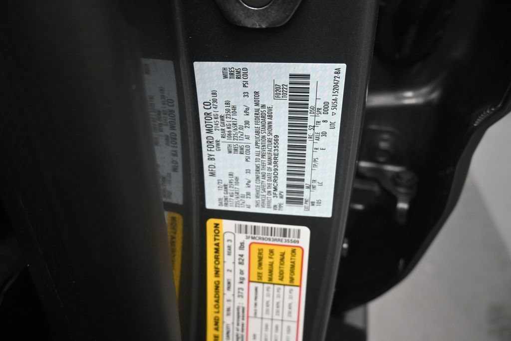 Certified 2024 Ford Bronco Sport Badlands AWD/4WD image 18