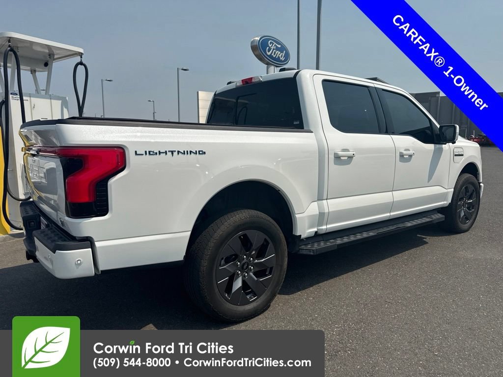 Certified 2022 Ford F150 Lightning Lariat w/ Equipment Group 511A High AWD/4WD image 3