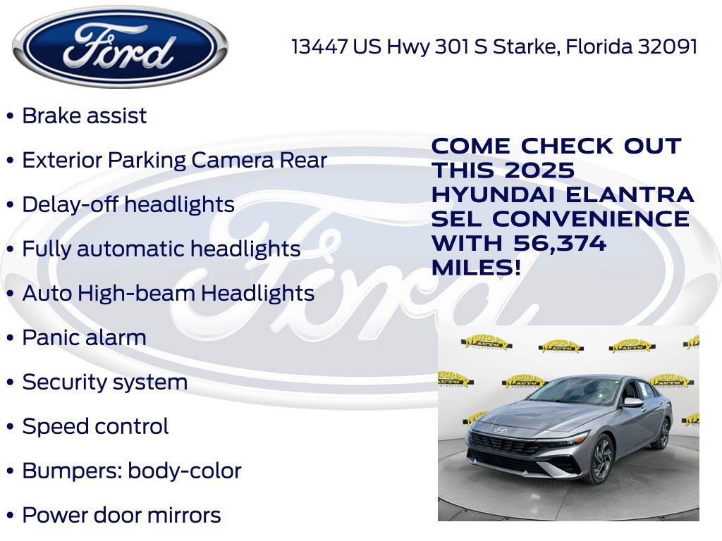 Used 2025 Hyundai Elantra SEL FWD image 32