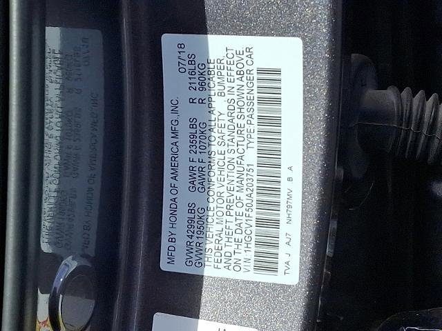 Used 2018 Honda Accord EX-L image 27