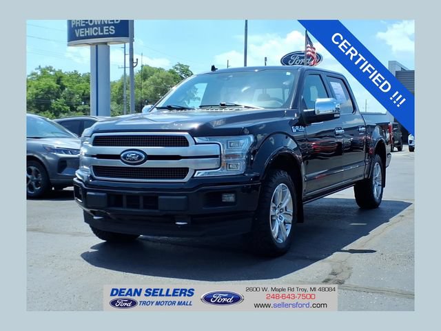 Certified 2019 Ford F150 Platinum w/ Equipment Group 701A Luxury