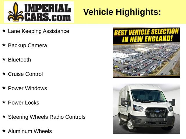 Certified 2024 Ford Transit 150 148 Medium Roof AWD w/ Load Area Protection Package image 5