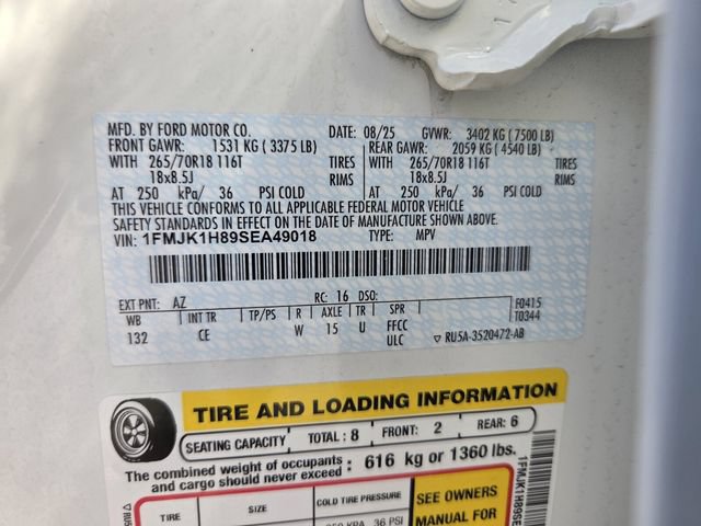 Certified 2025 Ford Expedition Max Active RWD image 22