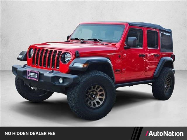 Used 2022 Jeep Wrangler Unlimited Sport AWD/4WD video 1