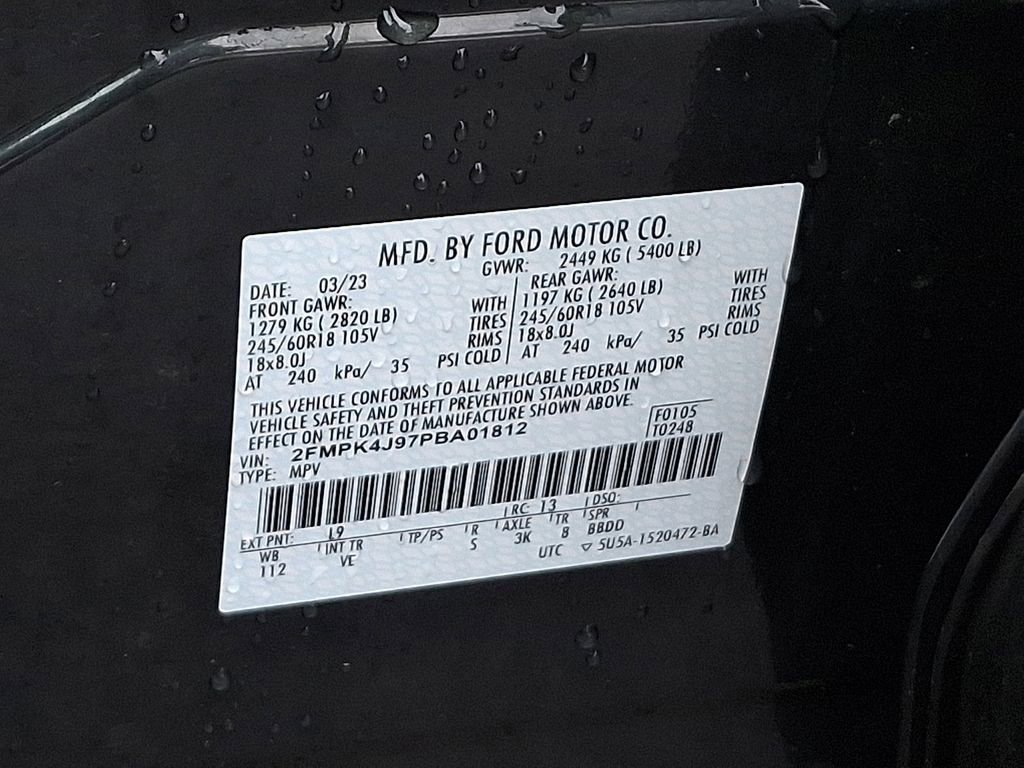 Certified 2023 Ford Edge SEL AWD/4WD image 28