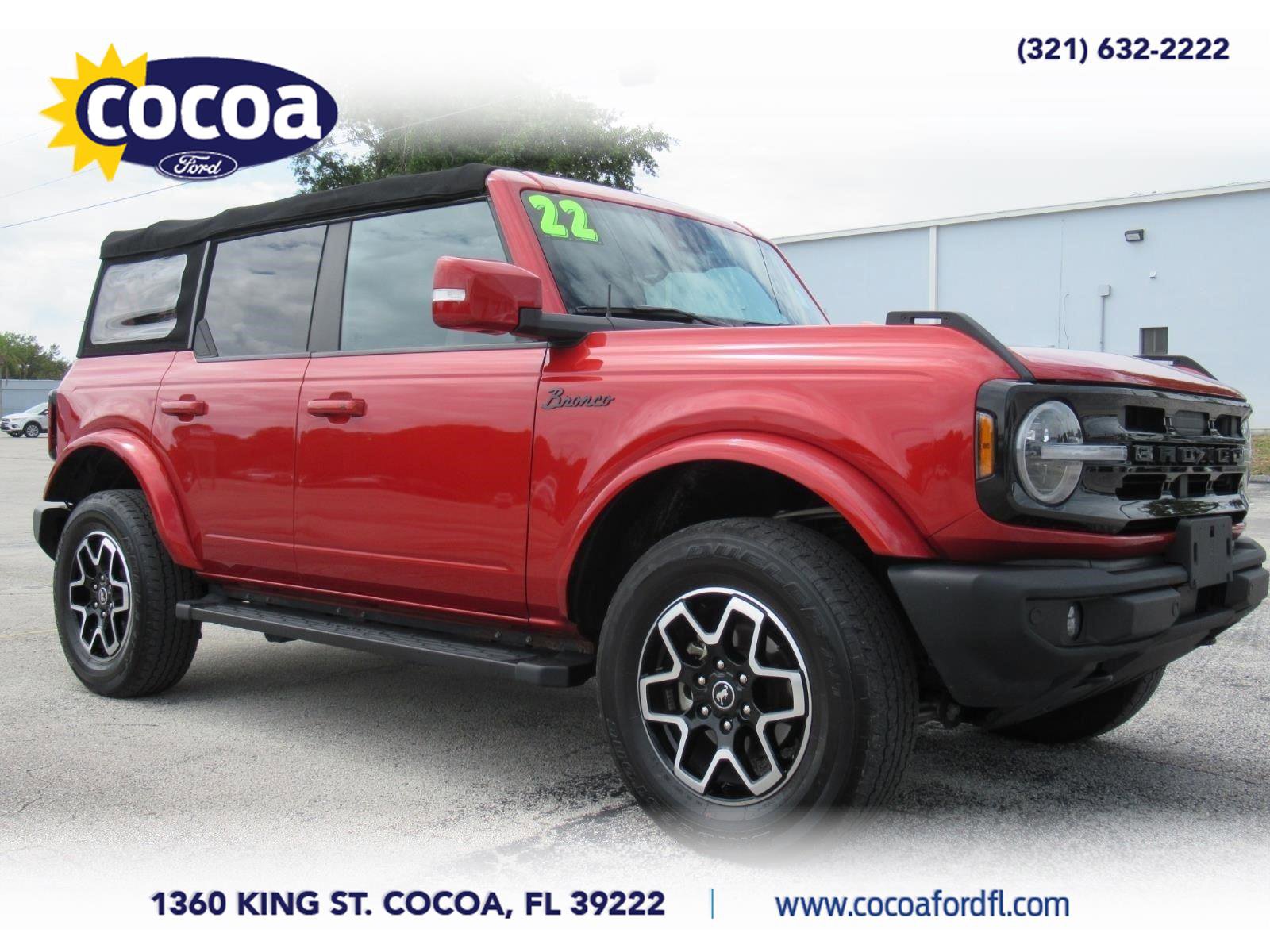 Certified 2022 Ford Bronco Outer Banks AWD/4WD image 1