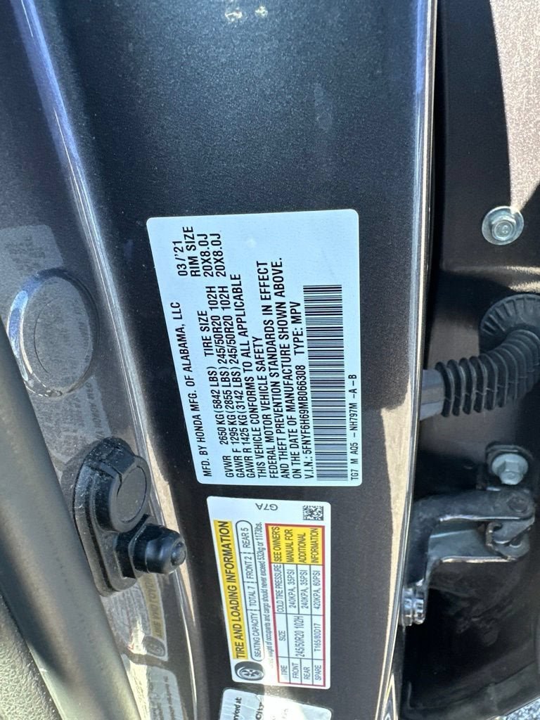 Used 2021 Honda Pilot Touring image 22