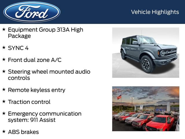 Certified 2023 Ford Bronco Outer Banks AWD/4WD image 5
