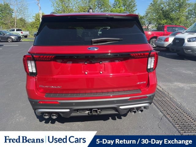 Certified 2025 Ford Explorer Platinum w/ Ultimate Package AWD/4WD image 4
