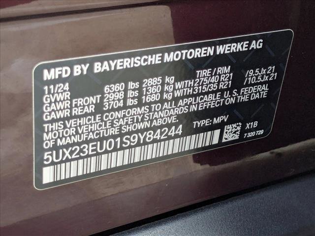 Used 2025 BMW X5 xDrive40i w/ Parking Assistance Package image 27