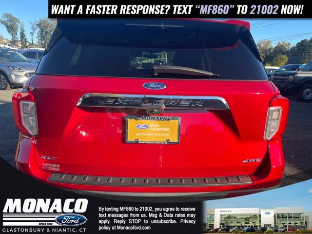 Certified 2022 Ford Explorer XLT w/ Equipment Group 202A image 4