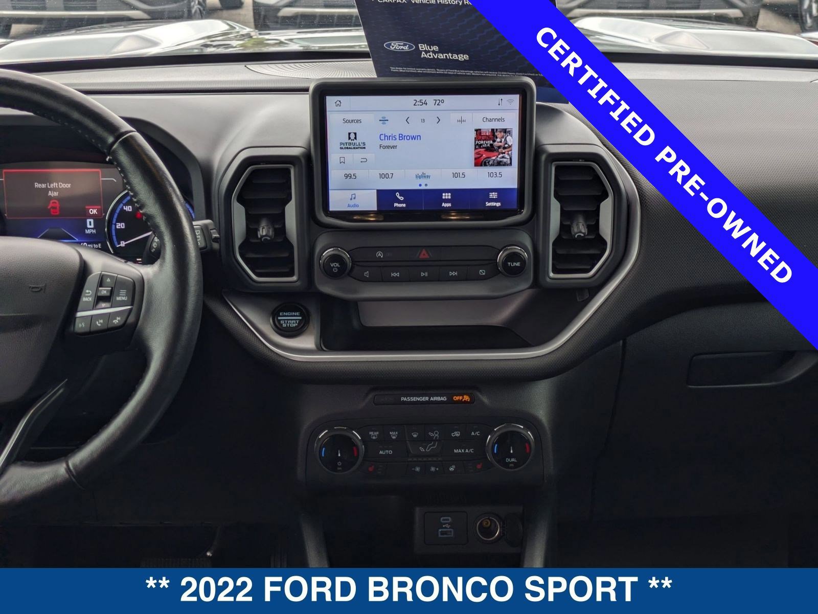 Certified 2022 Ford Bronco Sport Outer Banks w/ Tech Package image 18