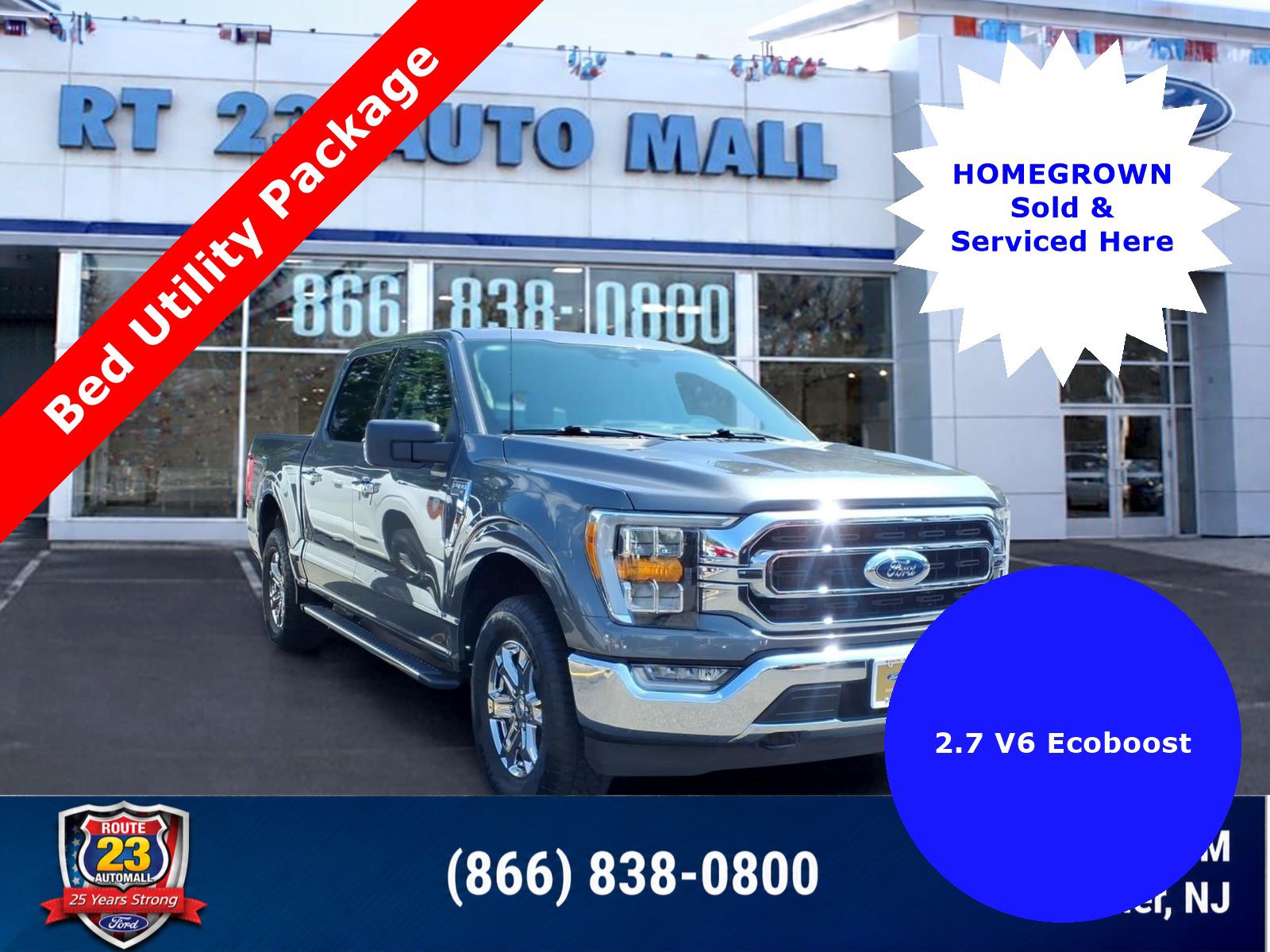 Certified 2023 Ford F150 XLT w/ Equipment Group 302A High AWD/4WD image 1