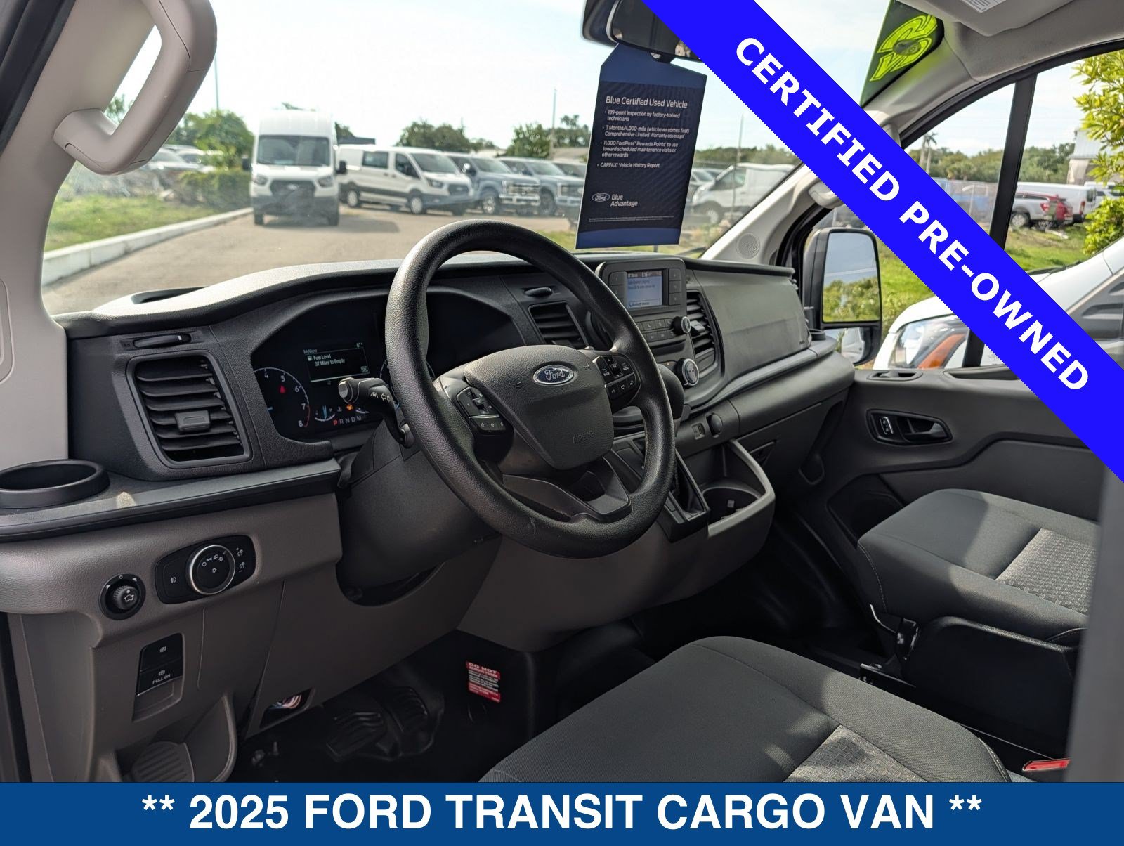 Certified 2025 Ford Transit 250 Low Roof w/ Exterior Upgrade Package RWD image 20
