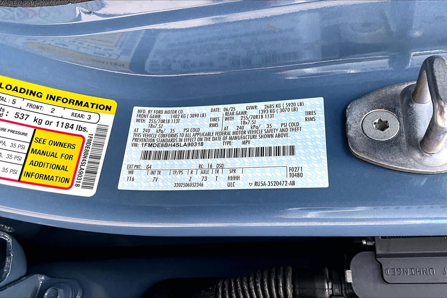 Certified 2025 Ford Bronco Outer Banks AWD/4WD image 34