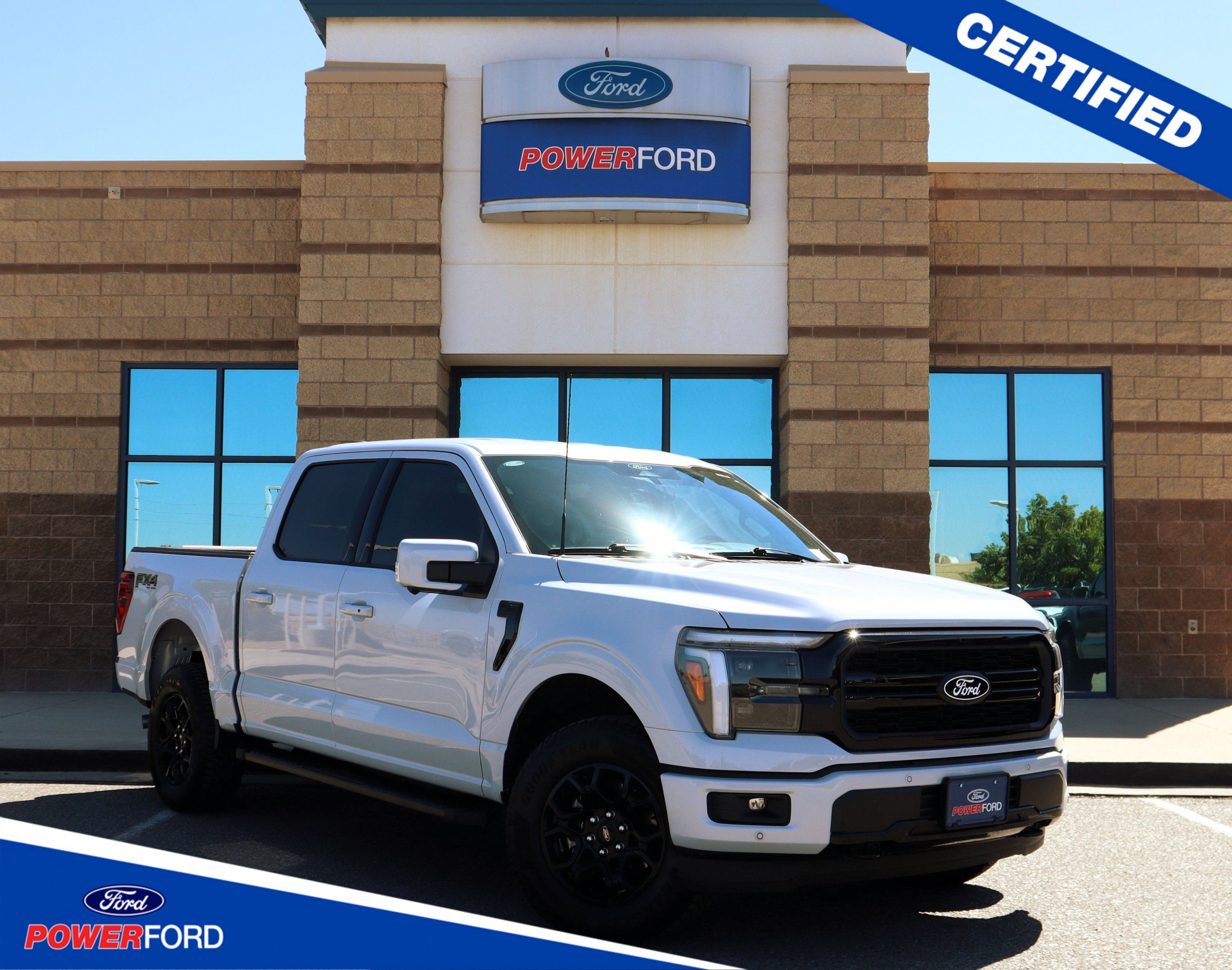 Certified 2025 Ford F150 Lariat w/ FX4 Off-Road Package
