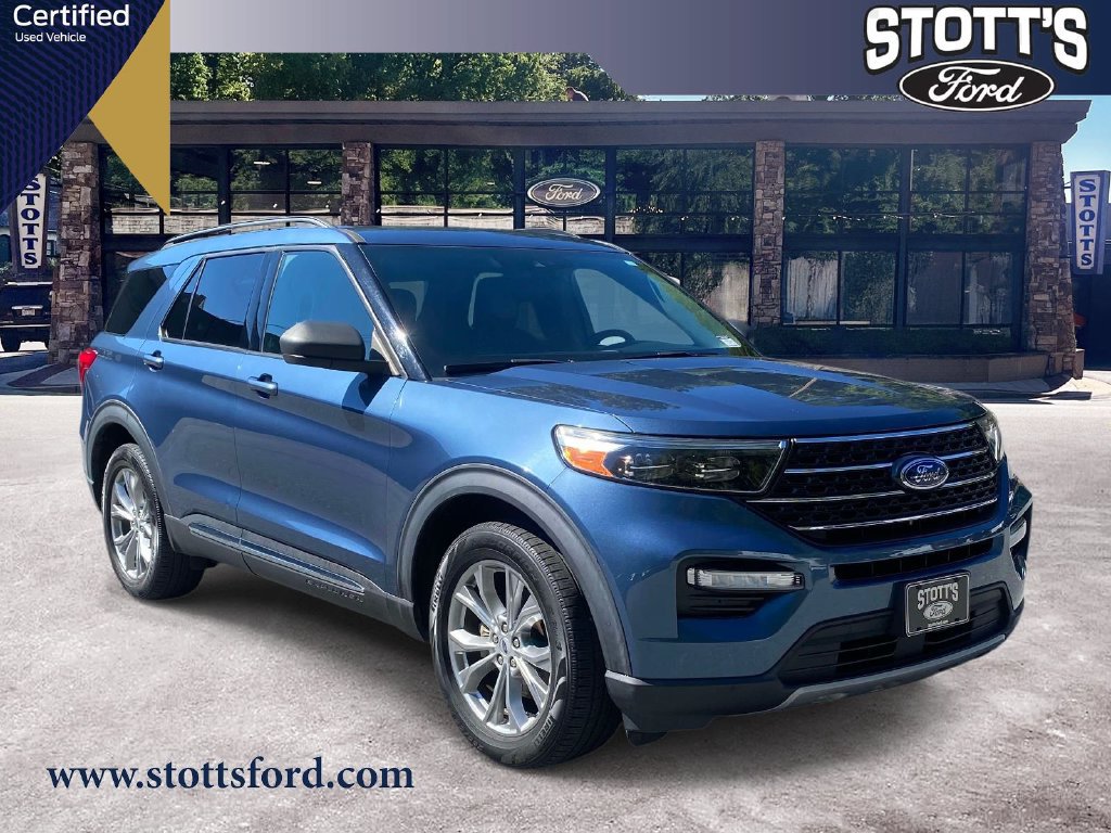 Certified 2020 Ford Explorer XLT w/ Equipment Group 202A AWD/4WD image 1
