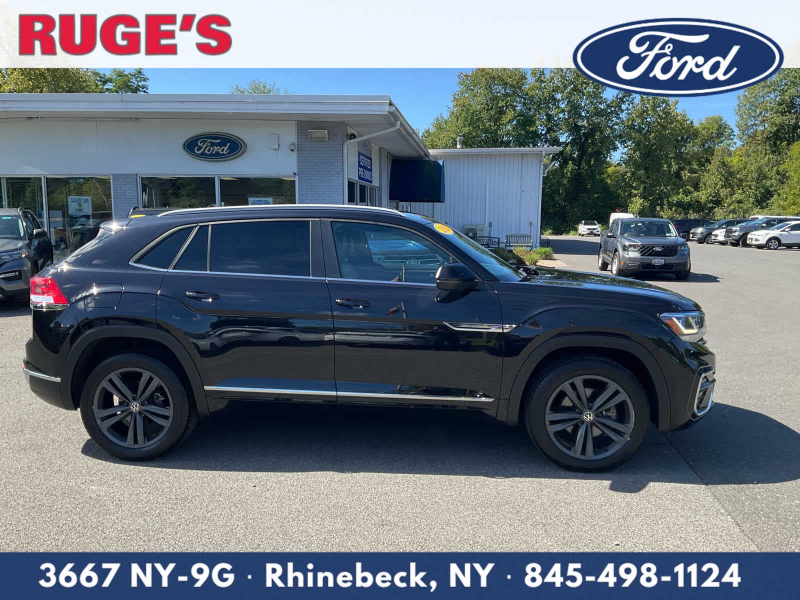 Used 2021 Volkswagen Atlas Cross Sport SE w/ Panoramic Sunroof Package AWD/4WD image 3