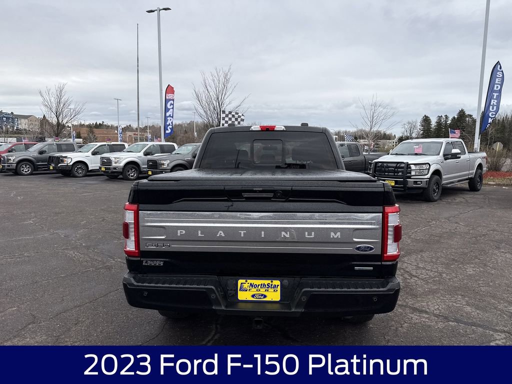 Certified 2023 Ford F150 Platinum w/ Equipment Group 701A High AWD/4WD image 8